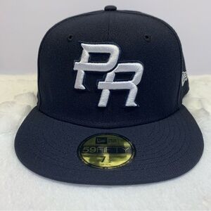 Puerto Rico World Baseball Classic Hat Cap Fitted Men 7 1/2 Navy New Era 59Fifty